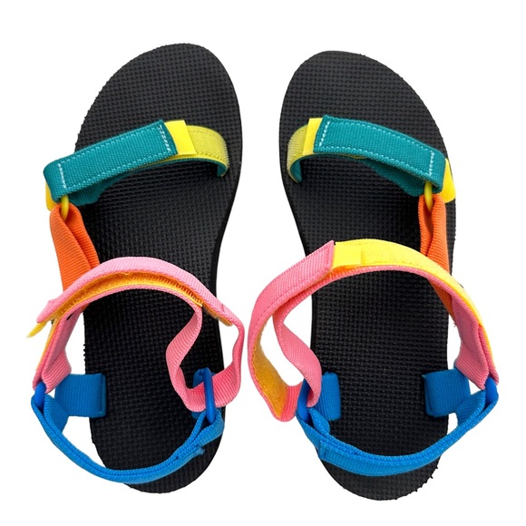 Teva Woman’s Original Universal Multi Color Sandals - Picture 1 of 4